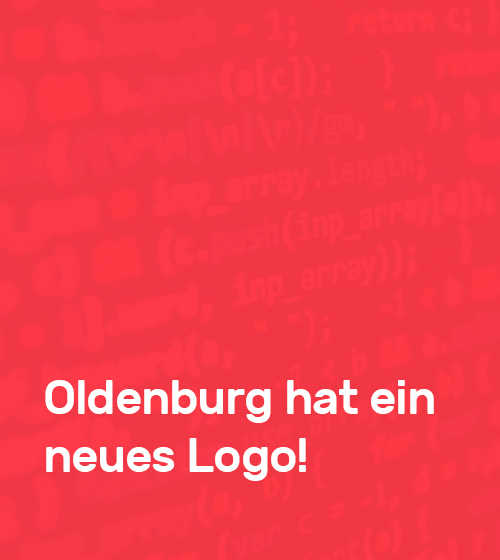 Das neue Logo der Stadt Oldenburg