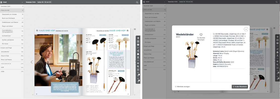Screes Redecker Advanced Digital Catalogue