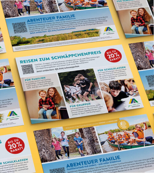 Von der Nordsee bis zum Sauerland – Print-Kommunikation für das DJH